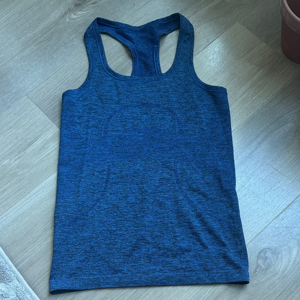 Lululemon Women's Blue Racerback Tank Top